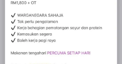 Jawatan Kosong Pembantu Dapur – Hospital Shah Alam (Seksyen 7) 2026 (Tetap Sspa)