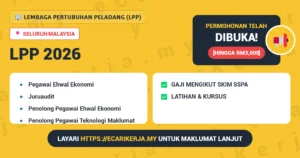 Jawatan Kosong Pegawai Ehwal Ekonomi Dan 10+ Jawatan Lain Di Lembaga Pertubuhan Peladang (Lpp) 2026 (Tetap Sspa)