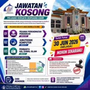 Lampiran Jawatan