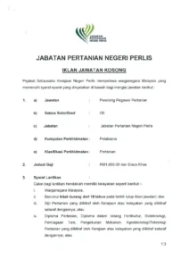 Lampiran Jawatan
