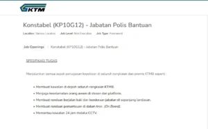Lampiran Jawatan