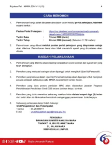 Lampiran Jawatan